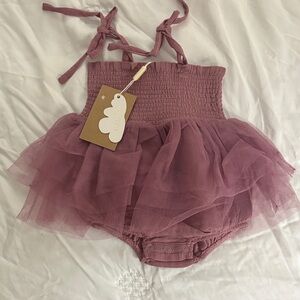 Angel Dear Mauve Bodysuit